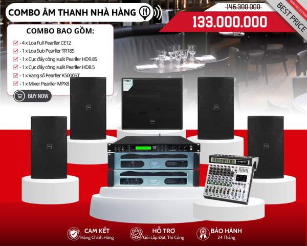Dàn âm thanh beer garden Pearller CE12