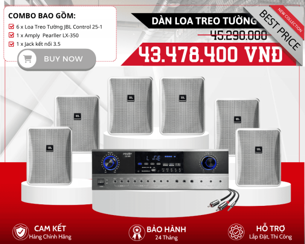 Dàn Loa Nghe Nhạc JBL Control 25-1 | Nghe Nhạc Chất Lượng Cao