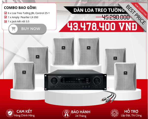 Dàn Loa Nghe Nhạc JBL Control 25-1 | Nghe Nhạc Chất Lượng Cao