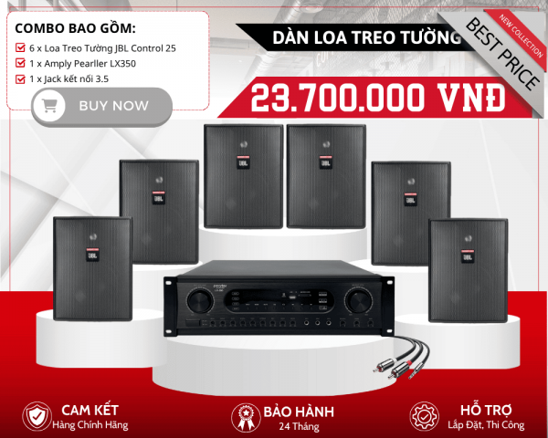 Bộ Loa Nghe Nhạc JBL Control 25 | Chất Âm Mạnh Mẽ, Chuẩn Xác