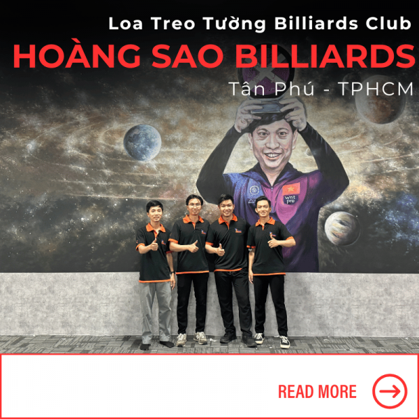 Lắp Đặt Loa Cho Billiards Club tại quận Tân Phú