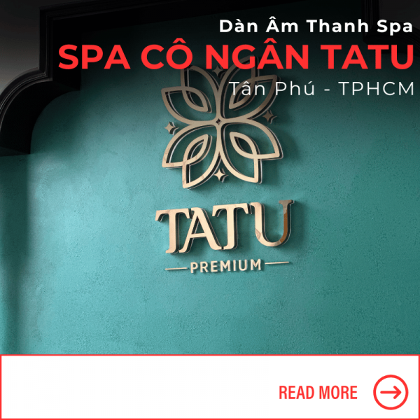 Bố Trí Dàn Âm Thanh Spa tại quận Bình Tân