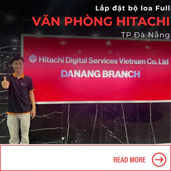 Bộ Loa Full Cho Văn Phòng Hitachi Đà Nẵng