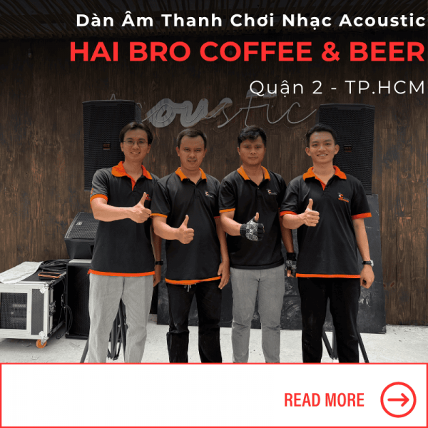 dàn âm thanh chơi nhạc acoustic
