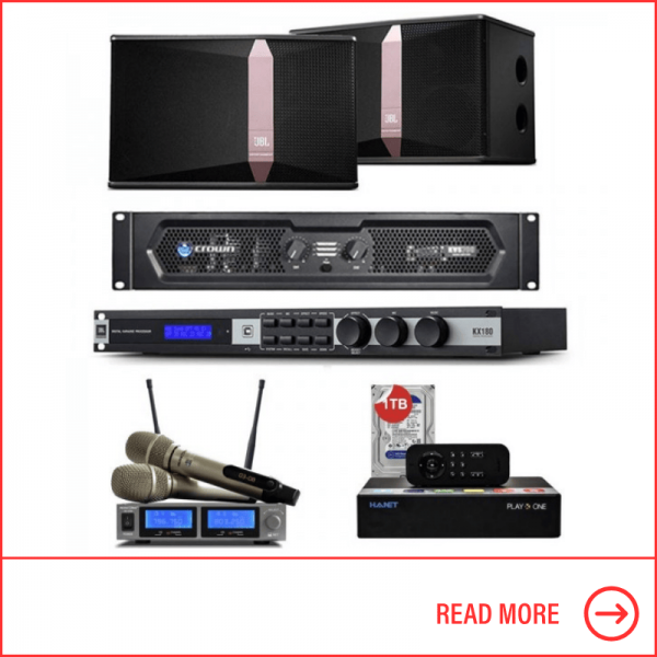 Dàn âm thanh Karaoke chuyên nghiệp cân chỉnh từng tần số tại nhà