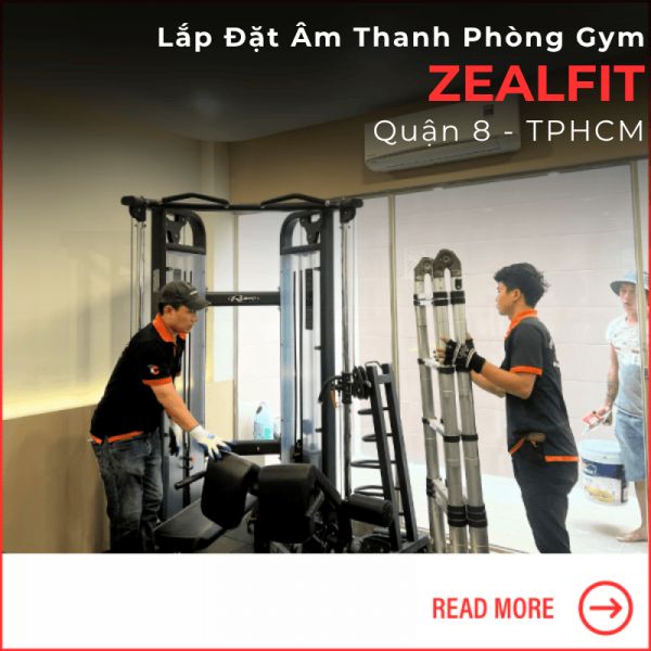 Lắp Đặt Âm Thanh Phòng Gym Quận 8