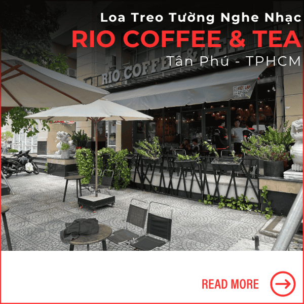 loa treo tường nghe nhạc quán cafe
