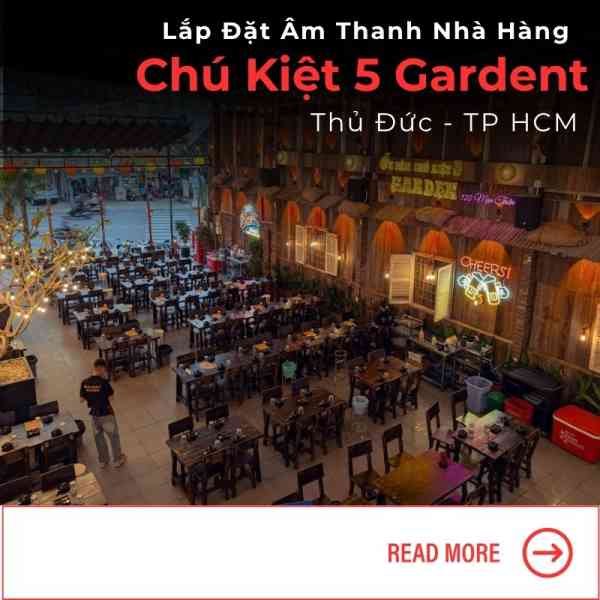 Dàn Loa Công Suất Lớn Cho Quán Ăn Ốc Đêm Chú Kiệt 5