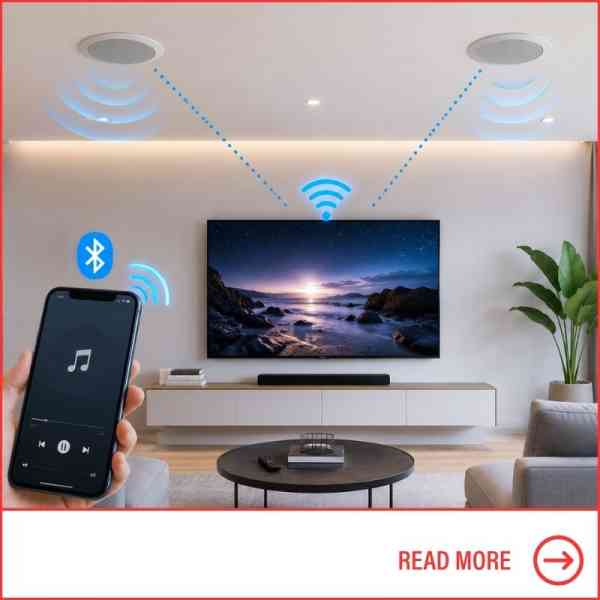 Hướng Dẫn Kết Nối Loa Âm Trần Bluetooth Với Tivi Và Điện Thoại