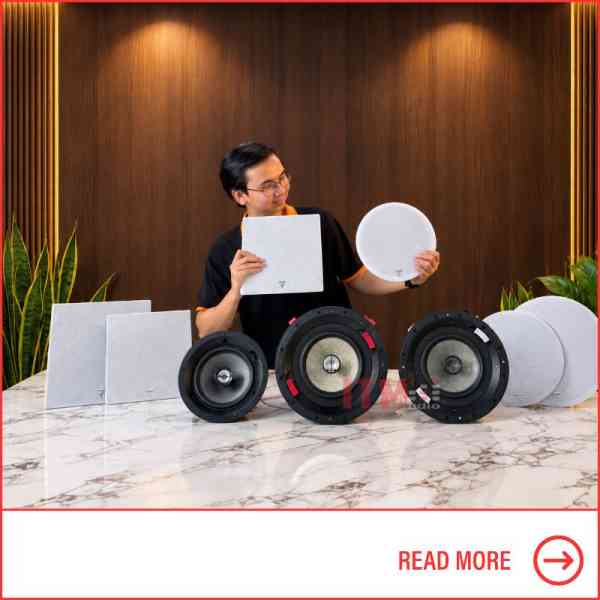 Loa âm trần Focal có phù hợp để lắp cho phòng khách?
