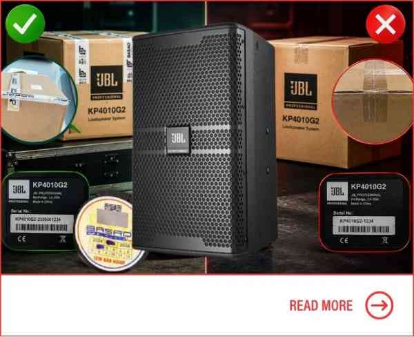 Những cách nhận biết loa JBL KP4010G2 chính hãng