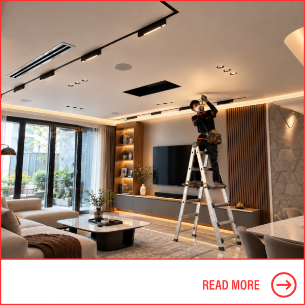 Nhà Đang Ở Có Lắp Được Loa Âm Trần Không? Giải Pháp Thi Công Thực Tế