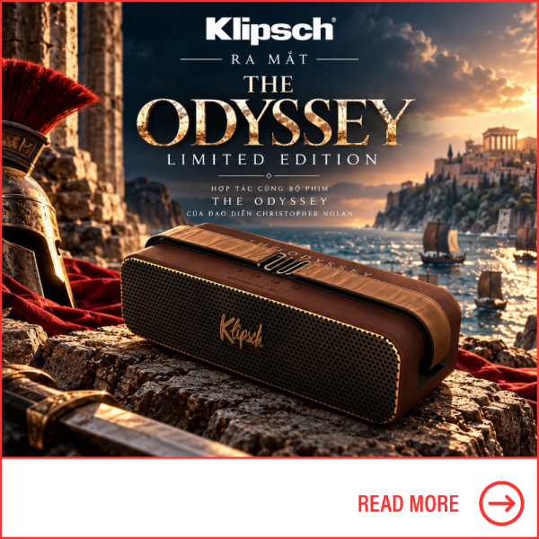 Klipsch ra mắt loa Bluetooth The Odyssey Limited Edition