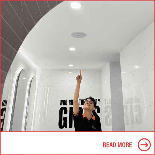 loa âm trần cho phòng gym