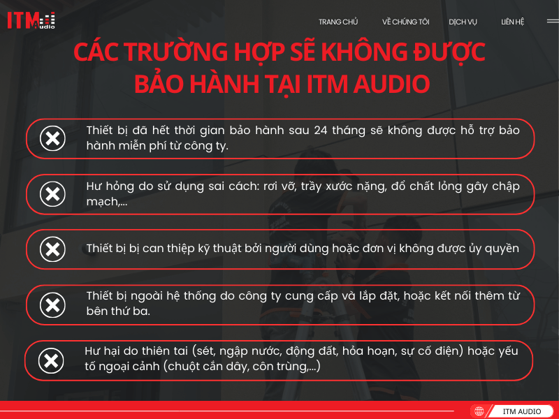chinh sach bao hanh ITM audio (2)