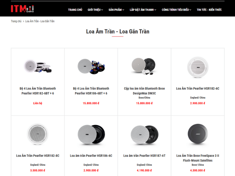 huong dan dat hang ITM audio