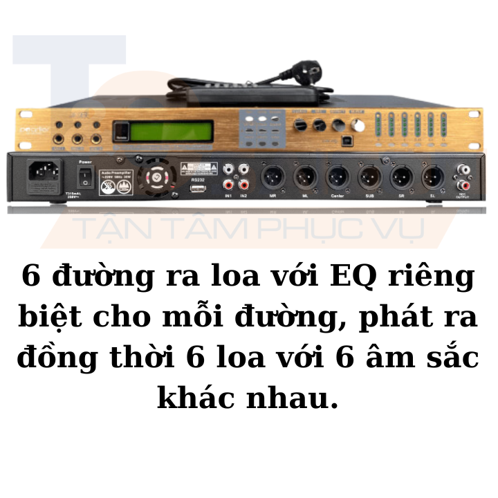 Mixer số Pearller X6 (2)