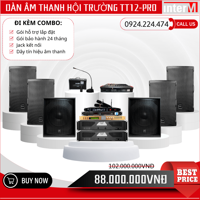 Dàn Âm Thanh Hội Trường, Sự Kiện Nhỏ Pearller TT12-Pro