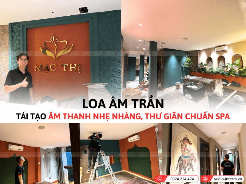 loa am tran cho spa