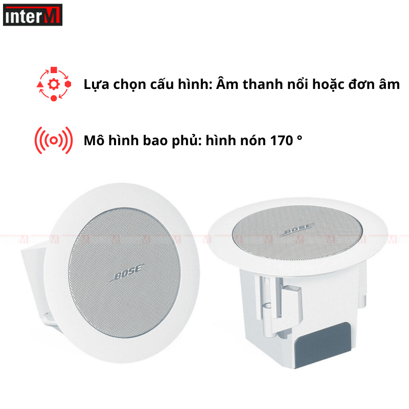 loa am tran Bose FreeSpace 3 II Flush Mount Satellites (6)