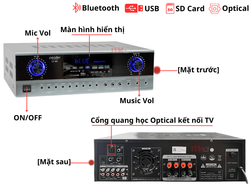 dan 4 loa am tran nghe nhac hay pearller hsr182 6c (5)