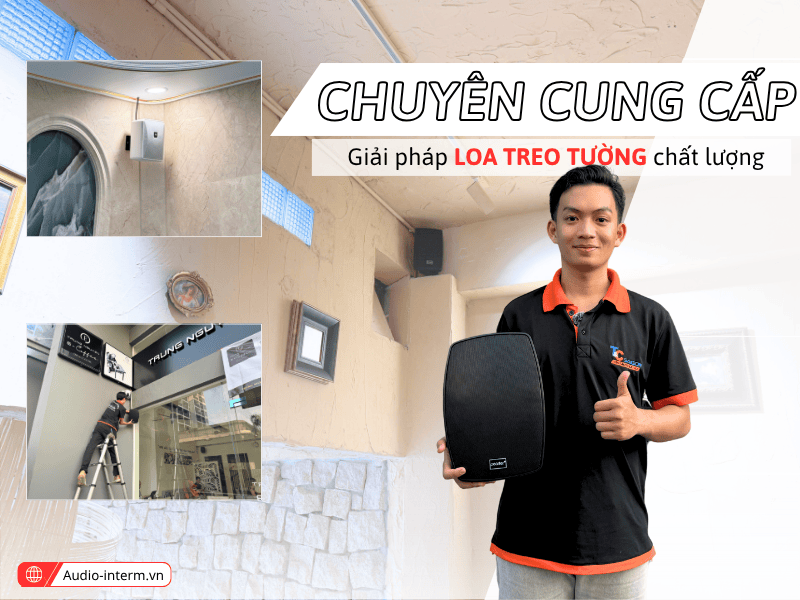 đơn vị cung cấp giải pháp loa treo tường tại tp.hcm