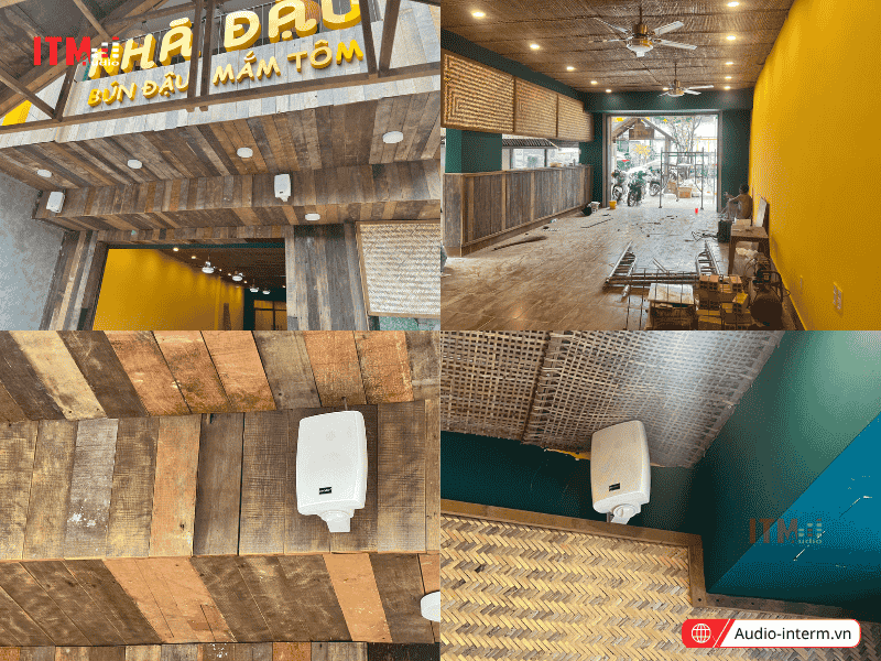 dàn loa treo tường nhỏ gọn