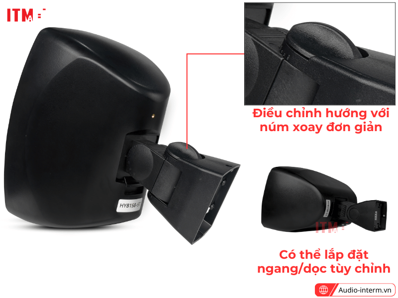 bộ loa treo tường ngoài trời