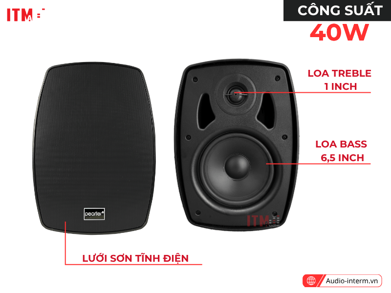 bộ loa treo tường ngoài trời