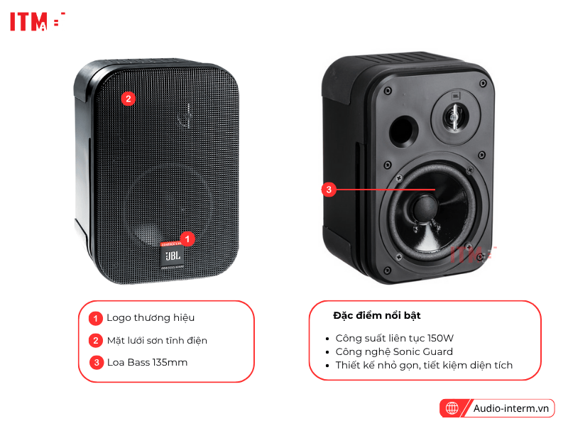 25 loa treo tường jbl control 1 pro