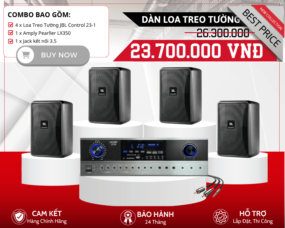 hệ thống loa bose treo tường