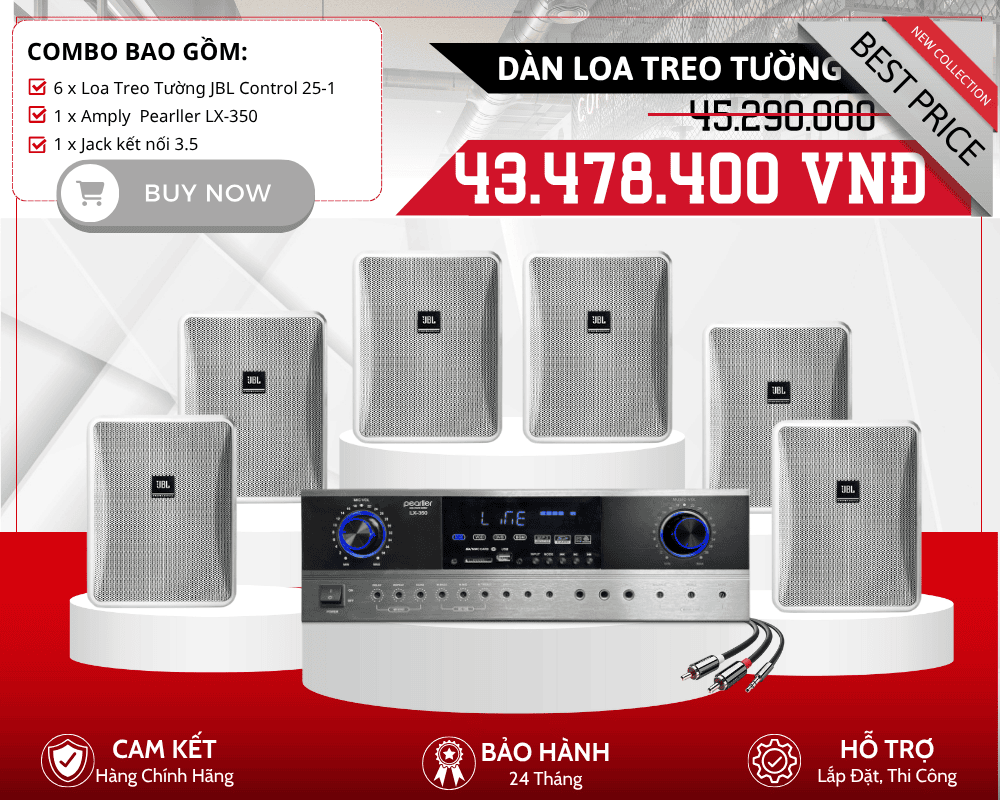 Dàn Loa Nghe Nhạc JBL Control 25-1 | Nghe Nhạc Chất Lượng Cao