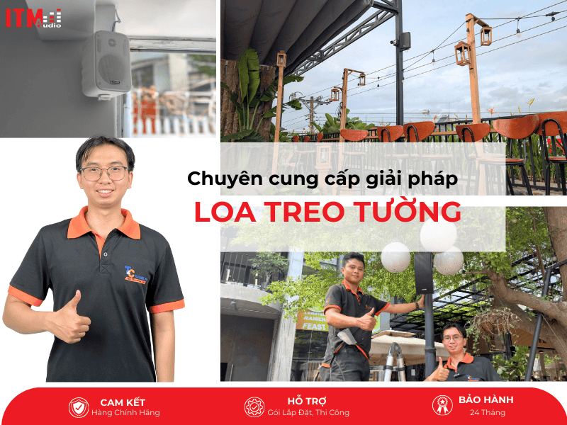 đơn vị cung cấp giải pháp loa treo tường