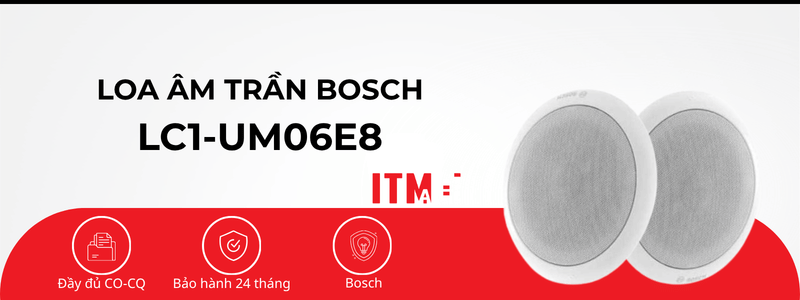 Loa âm trần Bosch LC1-UM06E8