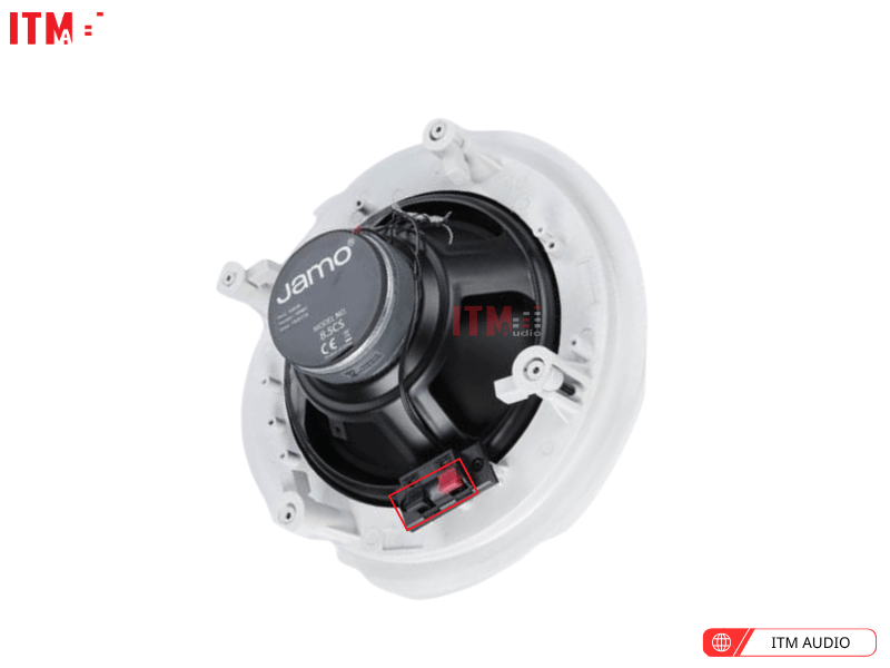 Mặt sau loa Jamo 8.5 CS-T