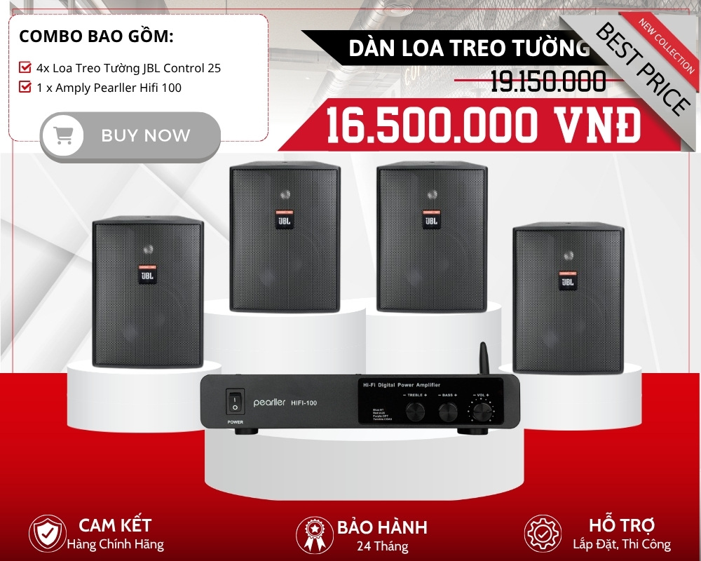 Bộ loa nghe nhạc chất lượng cao JBL Control 25