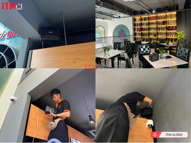 loa treo tuong bose cho showroom 1