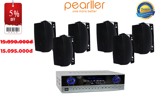 Dàn 6 Loa Treo Tường Pearller HYB125-6T