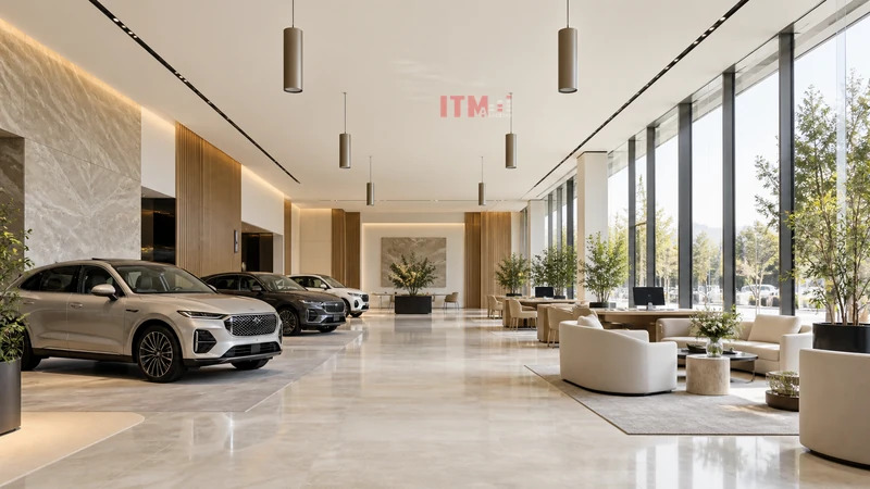 03 loa tha tran lech khu vuc tu van showroom