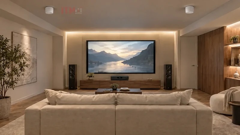 Minh họa cấu hình hai kênh height cho phòng nhỏ, cần kiểm tra khả năng hỗ trợ của AVR.
