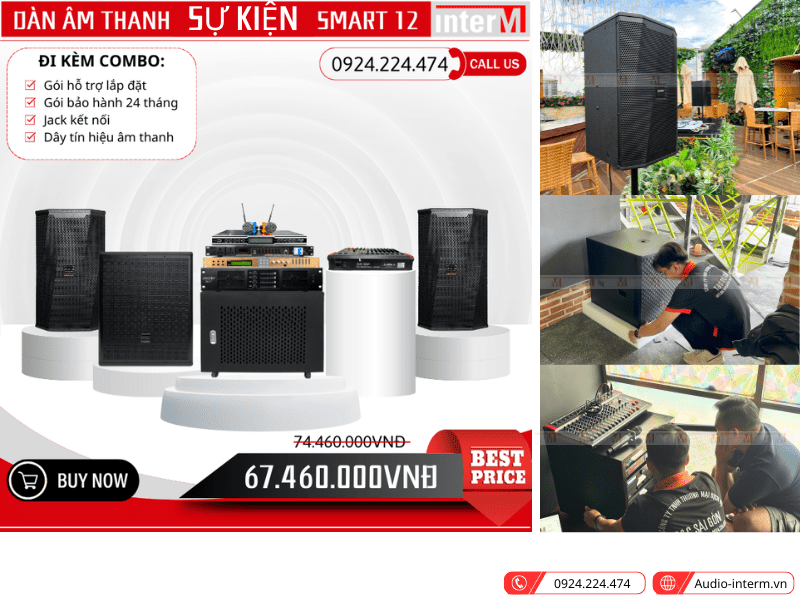 dan am thanh su kien ngoai troi smart 12