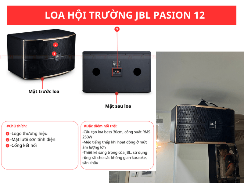 loa hoi truong jbl pasion 12