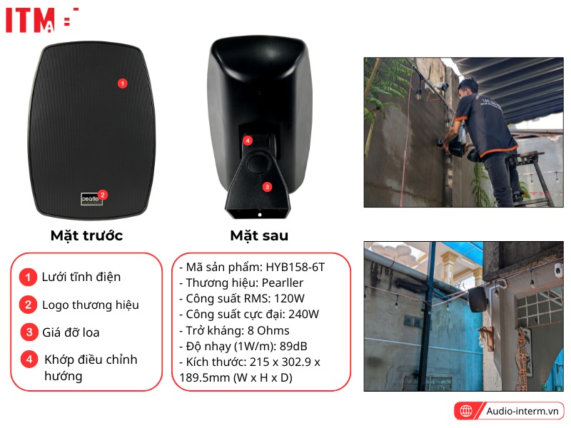 lắp đặt hệ thống âm thanh quán cà phê