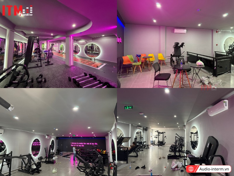 âm thanh phòng gym