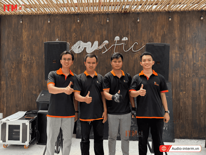 lắp đặt dàn âm thanh acoustic
