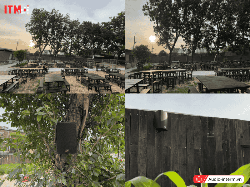 lắp đặt âm thanh nhà hàng