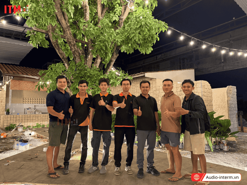 dàn âm thanh cho nhà hàng không gian mở (4)