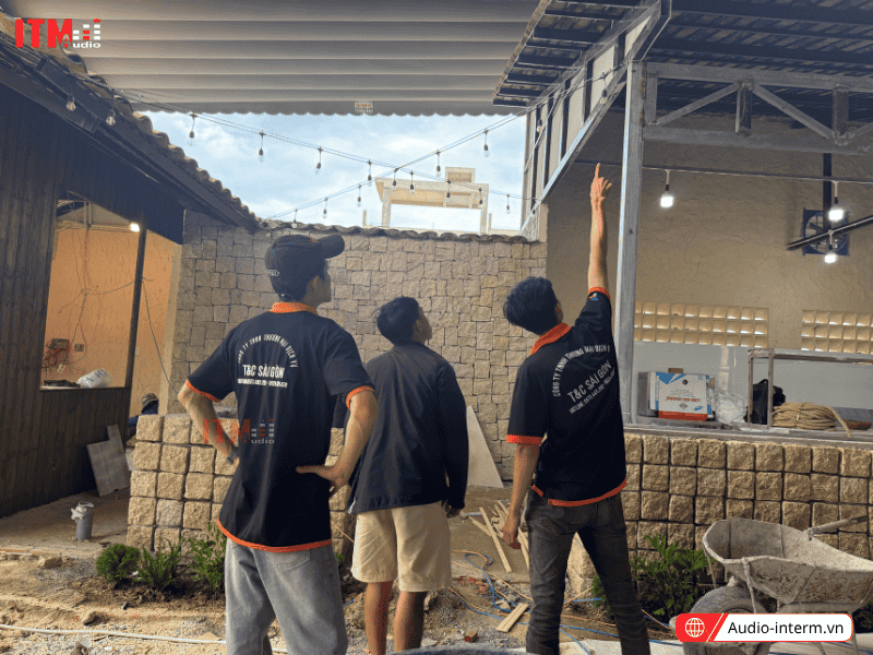 dàn âm thanh cho nhà hàng không gian mở (9)