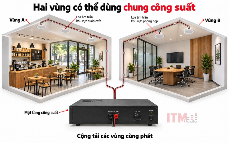 Tăng mức tap hoặc thêm loa đều cần tính lại tổng tải trên ngõ ra