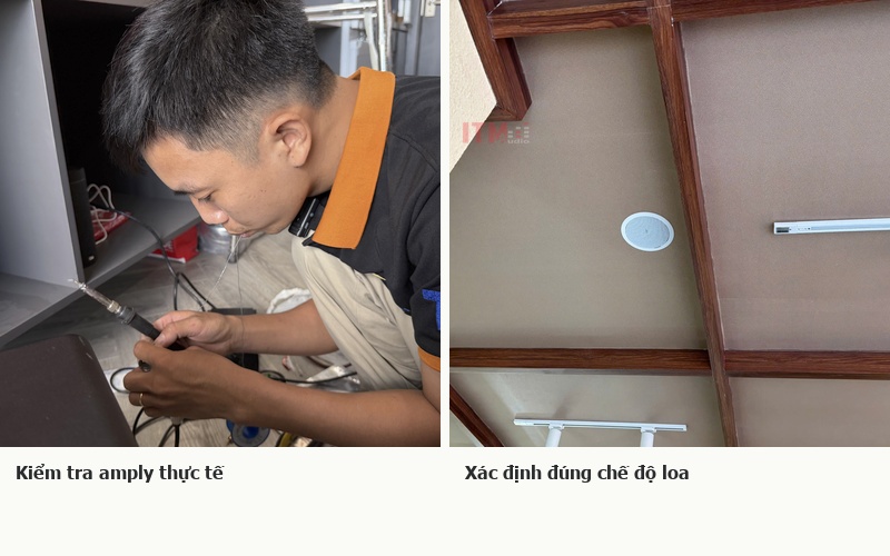 Có tiếng phát ra chưa đủ để kết luận amply và loa đã được phối ghép đúng